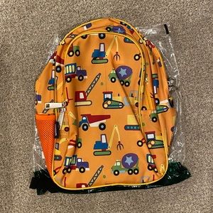 NWT! WILDKIN (Olive Kids) Construction Backpack Orange/Yellow color.
